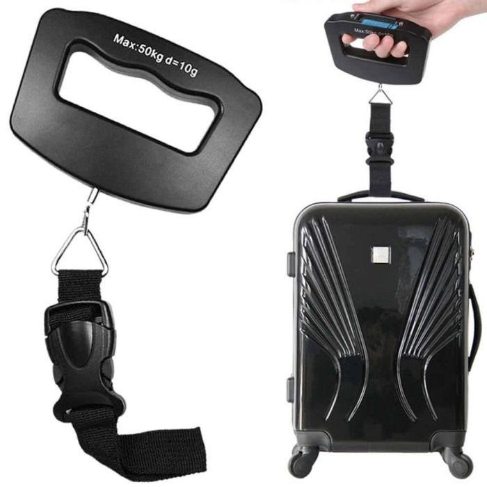 Balanca para mala de viagem digital ate 50kg portatil mala e bagagem ...