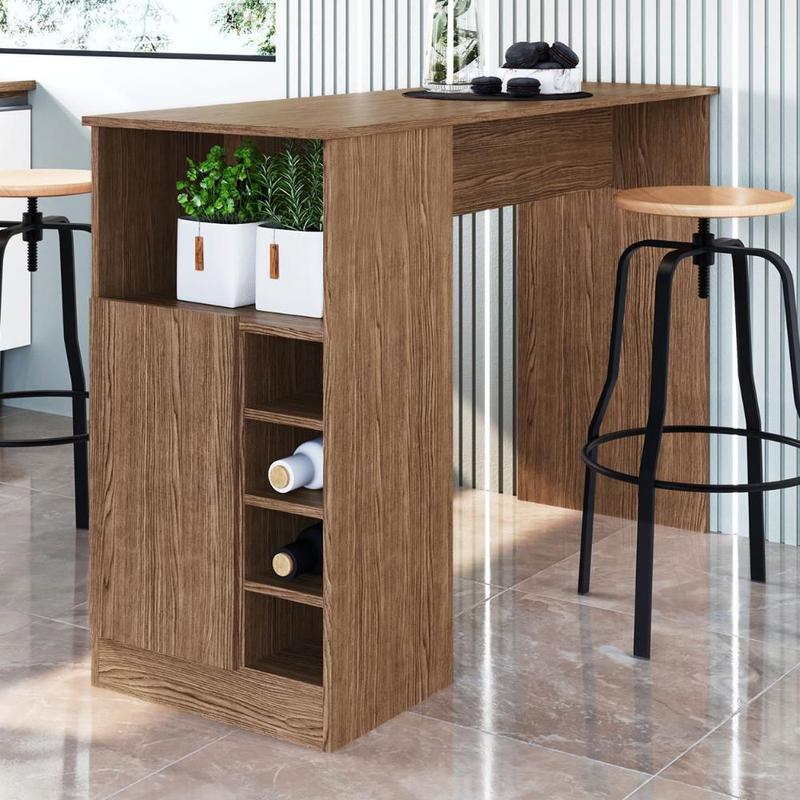 Bancada Balcão Gourmet Mesa Cozinha Multiuso - Genialflex - Bancada de ...