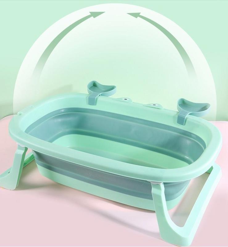 Banheira De Bebe Recém Nascido Infantil Dobrável Retrátil Infantil ...