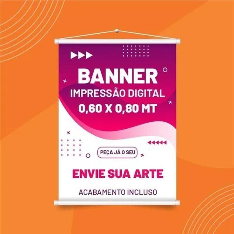Banner Personalizado Completo Medida De 60x80 - silkplac - Banner para ...