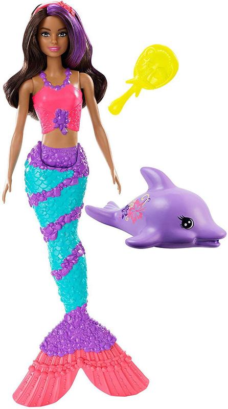 Barbie Dreamhouse Adventures - Sereia Morena Ggg59 - MATTEL - Boneca ...
