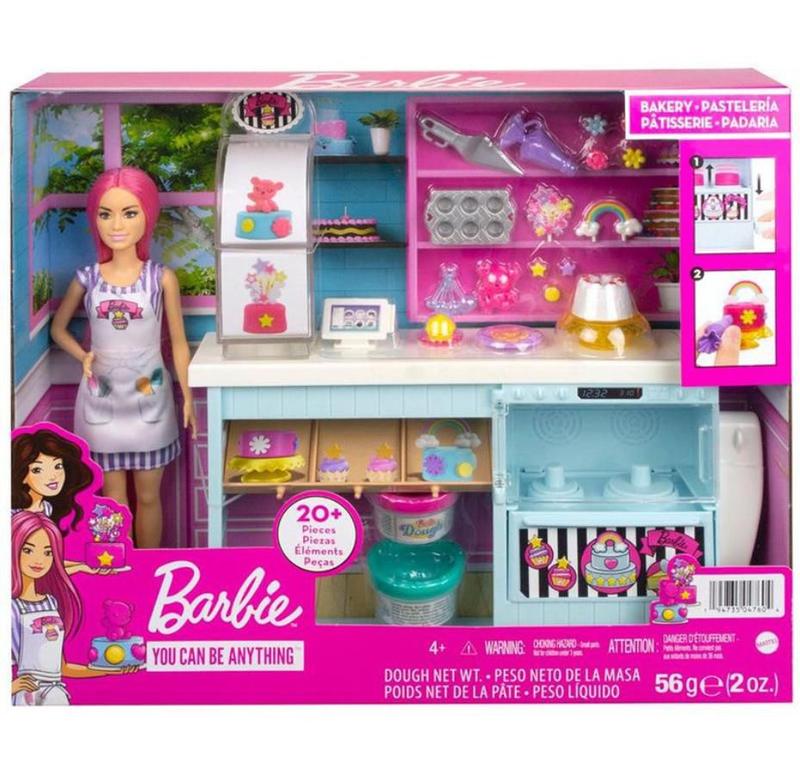 Barbie Profissões Confeitaria Para Decorar Mattel Menina - Bonecas ...