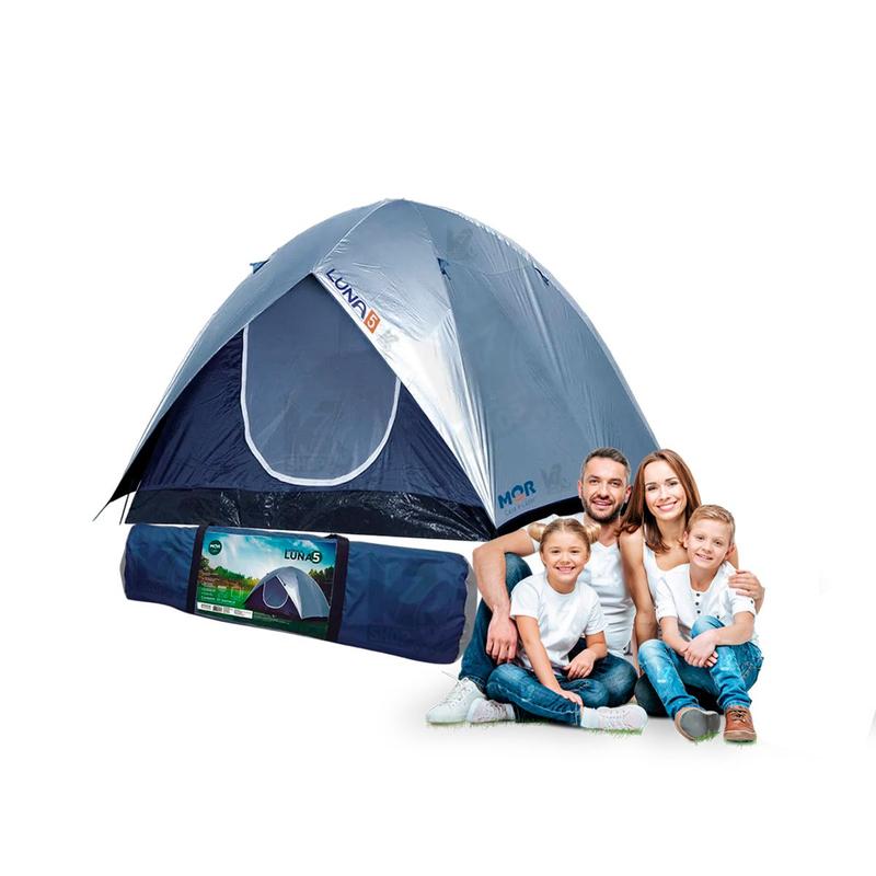Barraca Camping Luna 5 Pessoas Acampamento - Mor 9038 Com Bolsa ...