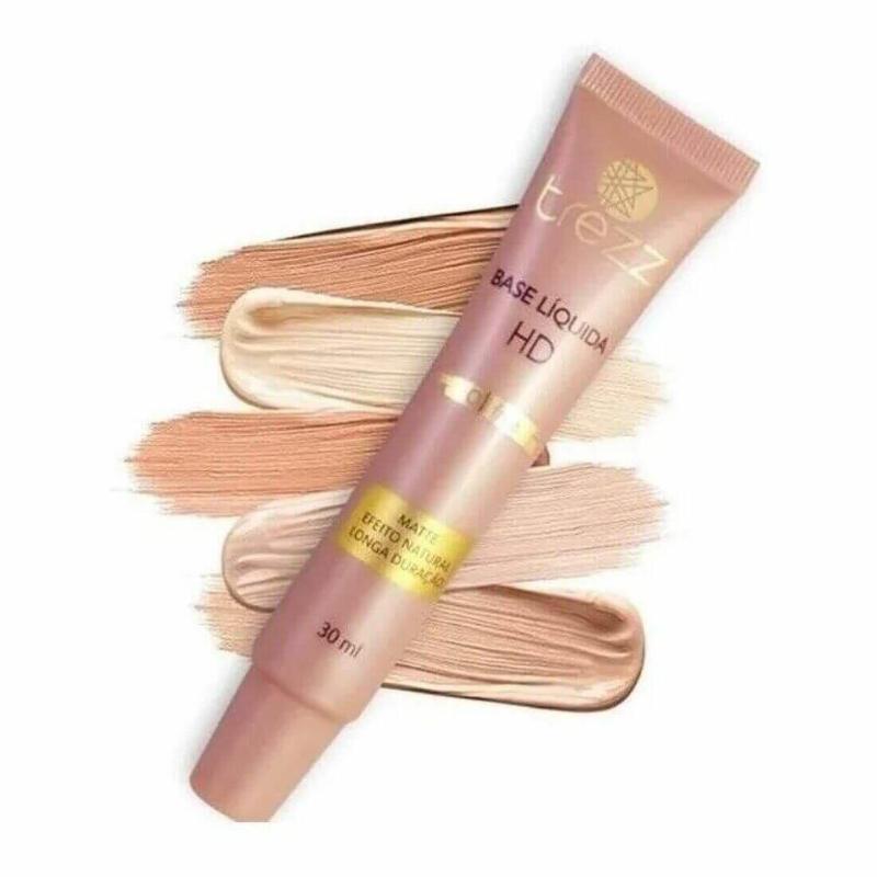 Trezz Base líquida hd trezz - TREZZ COSMÉTICOS - Base Facial - Magazine Luiza
