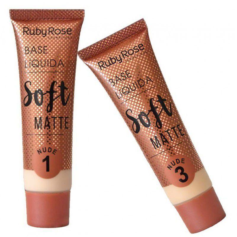 Base Soft Matte - Ruby Rose - Base Facial - Magazine Luiza