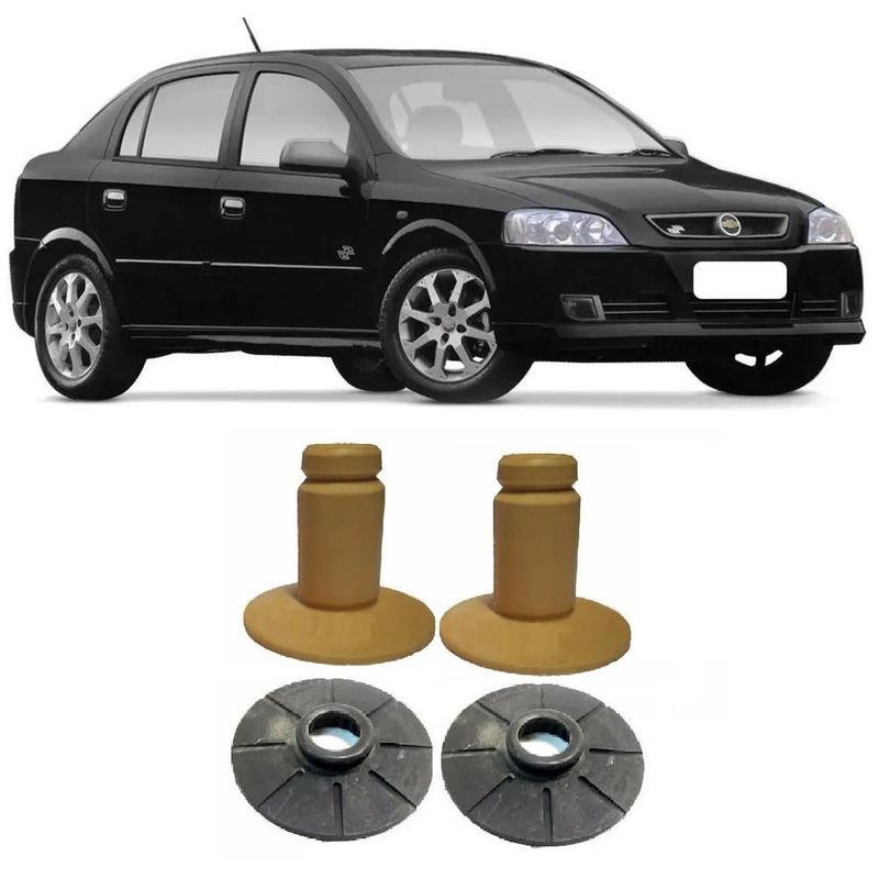 Batente e Calço da Mola Chevrolet Astra Traseiro 1997 Até 2011 O Par ...