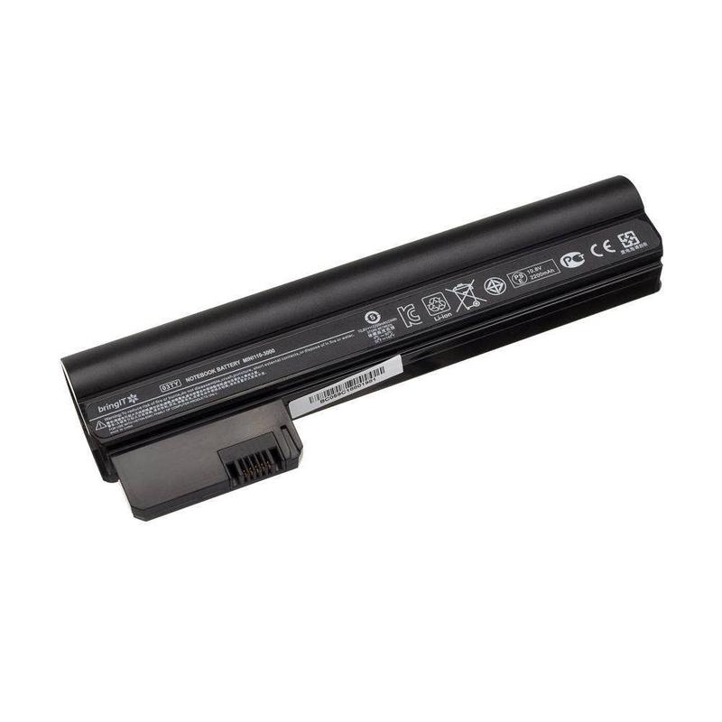 Batteria POTENZIATA 5200mAh 10,8V per portatile Hp-Compaq Mini 110-1120SA, 110-1125SA, 110-1130SA, 110-1140SA, 110-1150SA, 110-1160EA, 110-1160SA, 110-1199EA, 110-3108sa, 110-3109ca, 110-3109sa