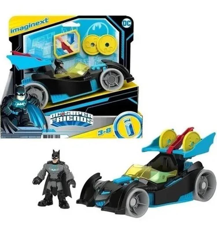 Batman Carro Batmovel De Corrida Imaginext Dc Super Friends - Mattel ...