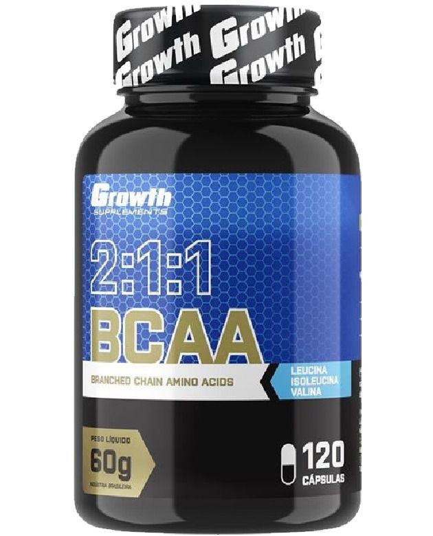 Bcaa 120 Cápsulas Original Growth - Growth Supplements - BCAA ...