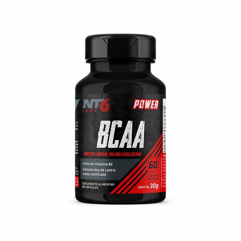 BCAA 60 Cápsulas 500 mg - NT6 - BCAA - Magazine Luiza