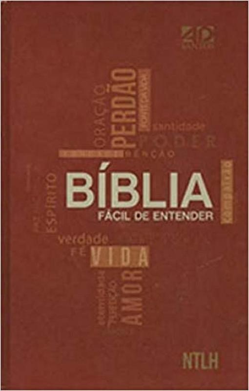 Biblia Facil De Entender - Marrom - Capa Dura Cruz - Bíblia - Magazine ...