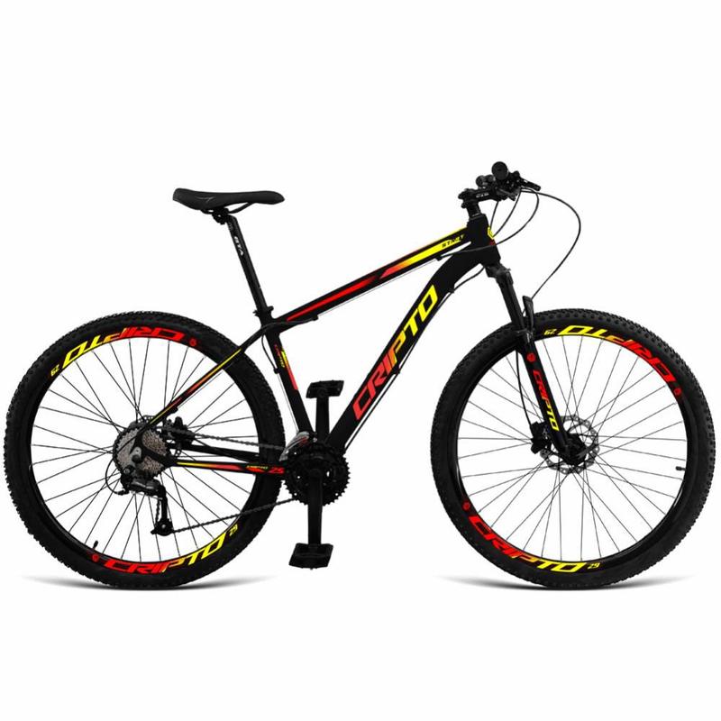 Bicicleta Aro 29 Cripto 24 Marchas Freios Disco e Suspensão - Bicicleta ...