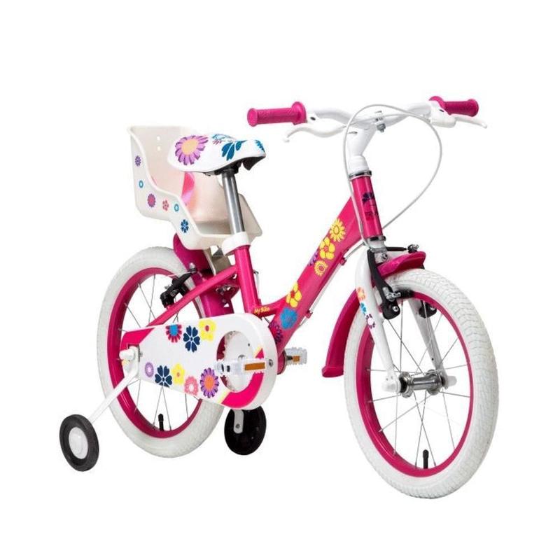 Bicicleta Infantil My Bike New Aro 16 com cadeirinha para boneca de 4 a ...