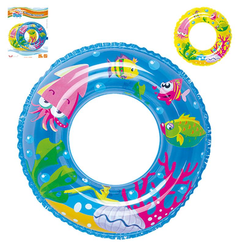 Bóia Redonda Inflável piscina Infantil 60cm Fundo Do Mar - Wellmix ...