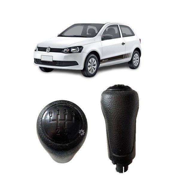 Bola Câmbio Manopla PVC Mascara Preta Volkswagen Gol G5 - Manopla de ...