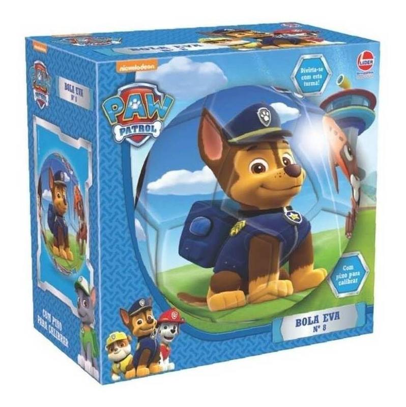 Bola Eva 8 Patrulha Canina 2452 - Lider - Líder - Bola Infantil ...