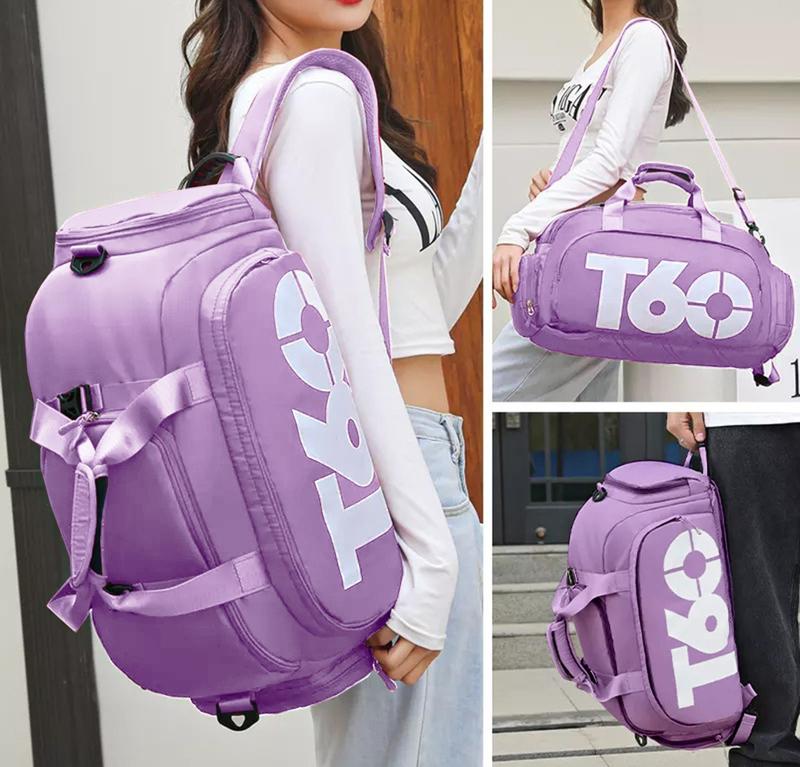 Bolsa Academia Feminina Sacola Mochila Esporte Exercicios Impermeável ...