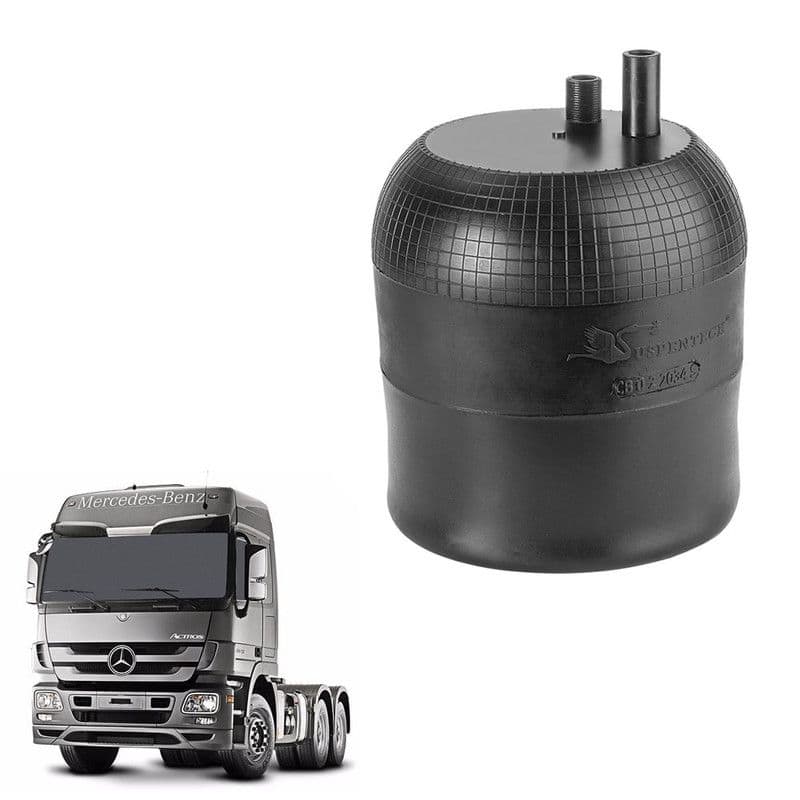 Bolsa De Ar Terceiro Eixo Mb Actros 2013 2014 Comp. C/Sensor ...