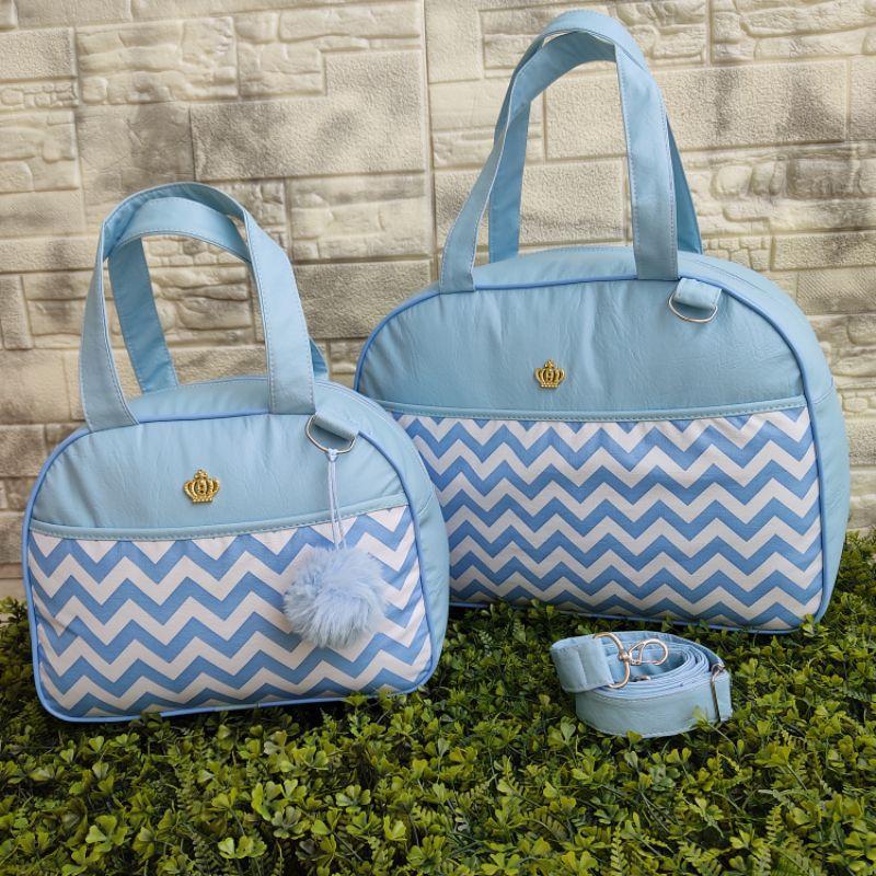 Bolsa de bebê saída maternidade térmica para menino e menina - 2 peças ...