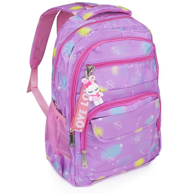 Bolsa Escolar Feminina Infantil Teen Escola Alça Reforçada - Hxt ...