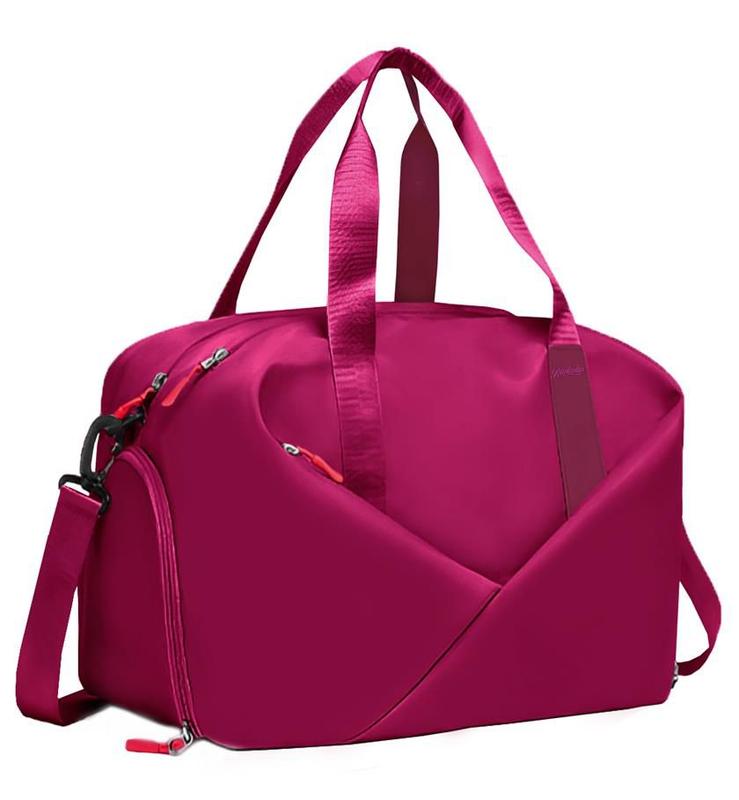 Bolsa Mala Esportiva Feminina Viagens Academia Fitness - BAOLUOLAN ...