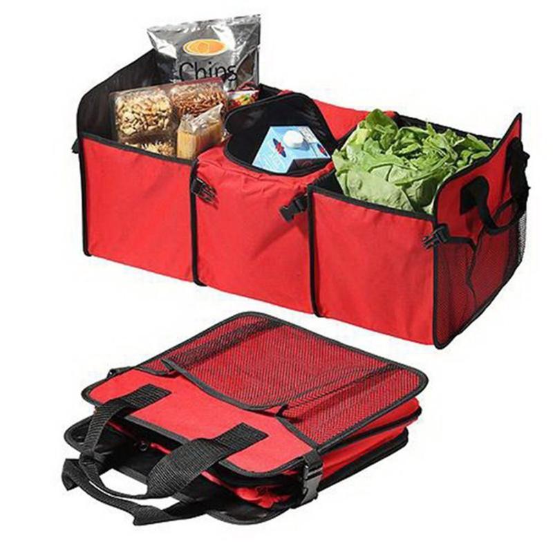 Bolsa Organizadora De Porta Malas Com Cooler Sacola Portatil ...