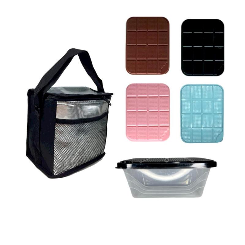 Bolsa Termica Aluminio C/ Marmita Pote Transparente Tampa - GabiJovi ...