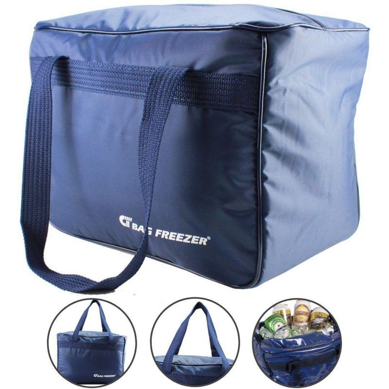 Bolsa Térmica com Alça 14 Litros Praia Viagem Camping Bebida - Bag ...