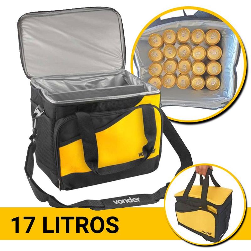 Bolsa Térmica Cooler Para Cerveja Marmita Grande 17 Litros Com Alça ...