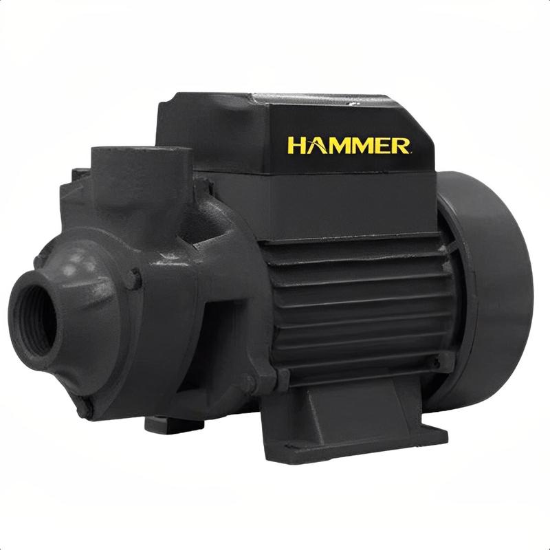 Bomba de Água Periférica 1 CV Vazão 2000L/h 220V Rotor Em Bronze Hammer ...