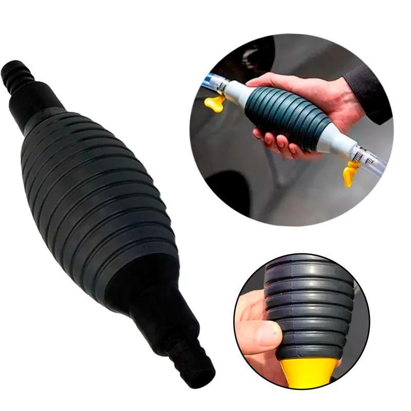 Bomba De Sucção Água Gasolina Manual Motor Combustível Sugar Mangueira ...