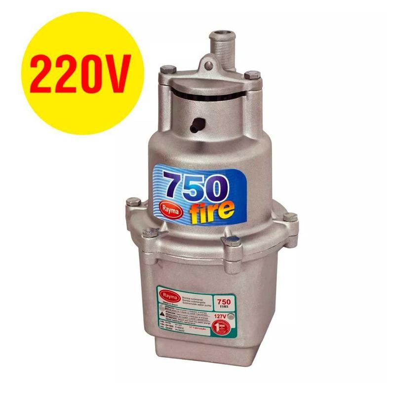 Bomba Submersa Rayma 750 Fire 220v Ryma Acessórios e Peças para