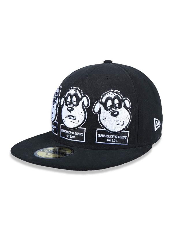 Bone 5950 disney irmaos metralha aba reta preto new era - Boné ...