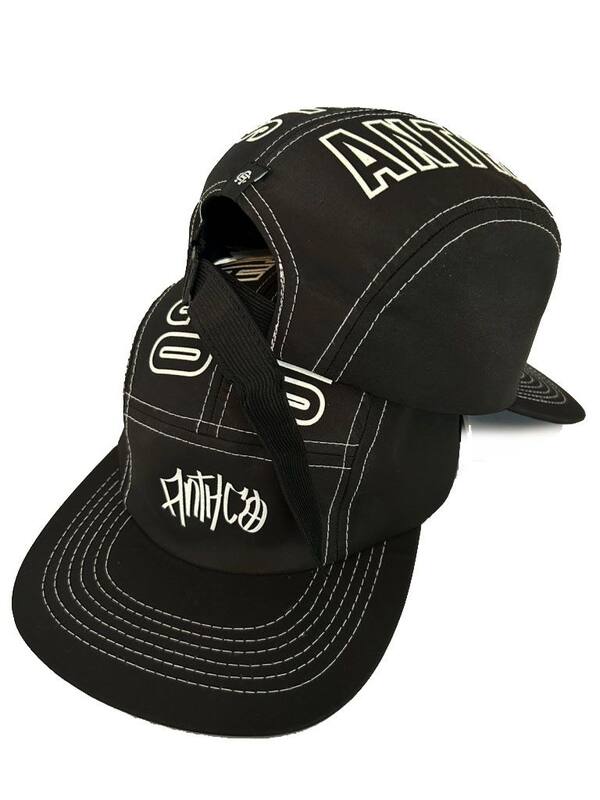 Boné Anth Co Five Panel Original Risca de Giz Preto - Boné - Magazine Luiza