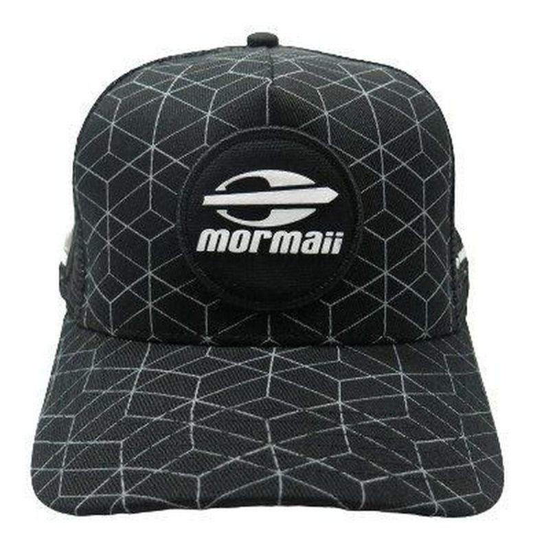 Boné Modelo Trucker Original Mormaii Preto Geométrico Beach Tennis ...