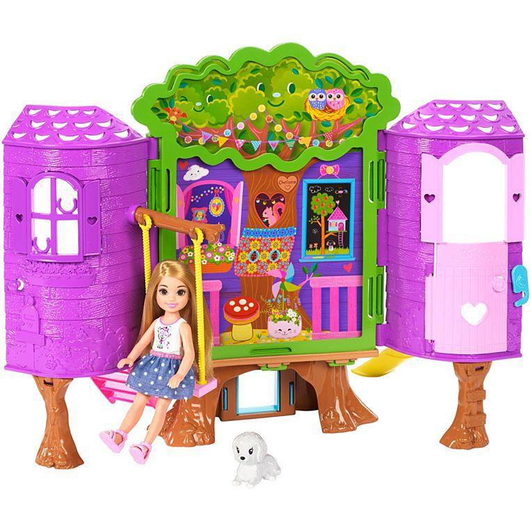 Boneca Barbie Chelsea - Casa na Árvore da Chelsea - Mattel - Casinha de ...