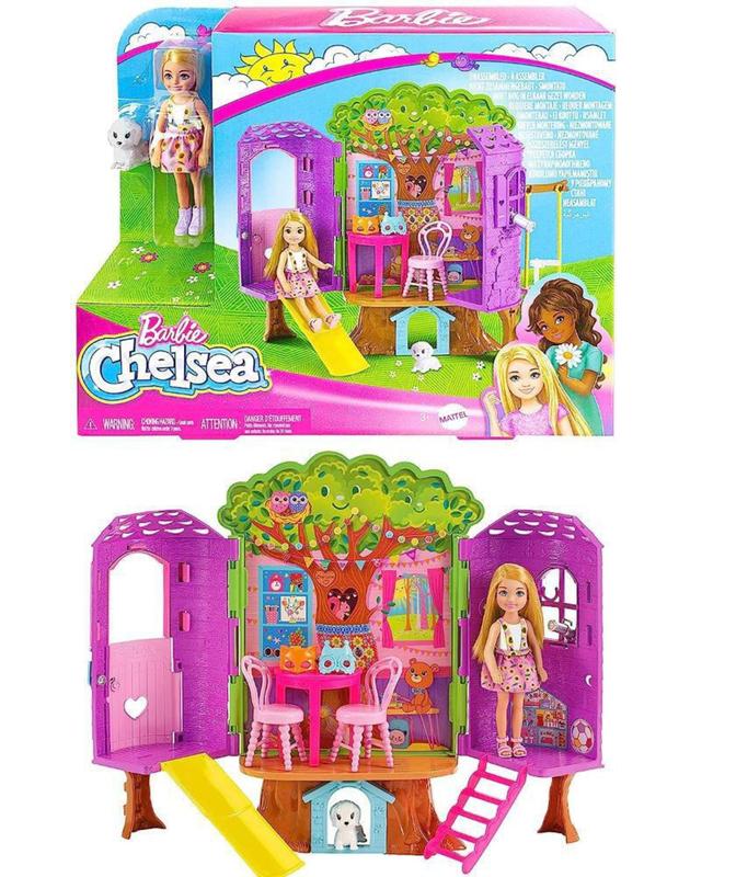 Boneca Barbie Chelsea Casa na Árvore Mattel - Bonecas - Magazine Luiza