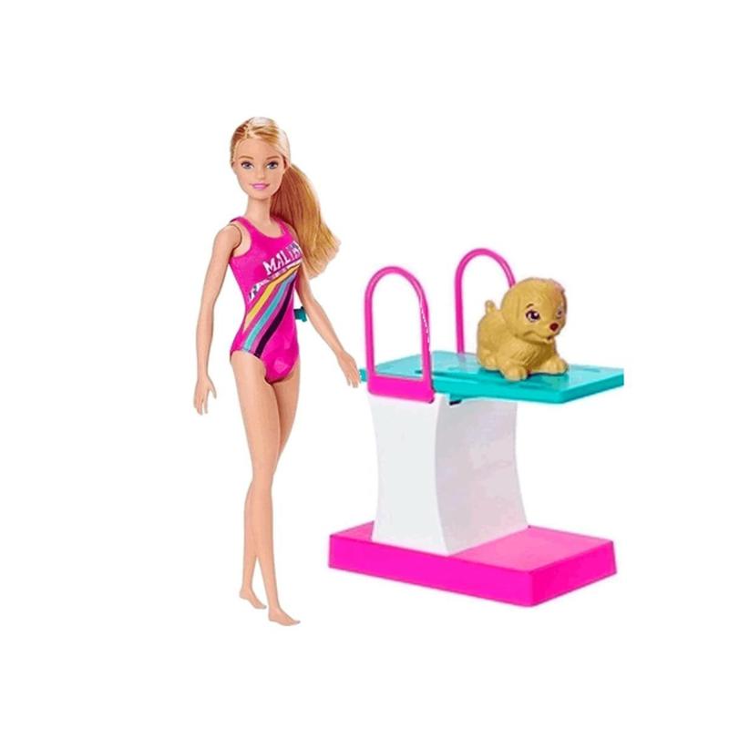 Boneca Barbie Nadadora Dreamhouse Adventures - Mattel - Bonecas ...
