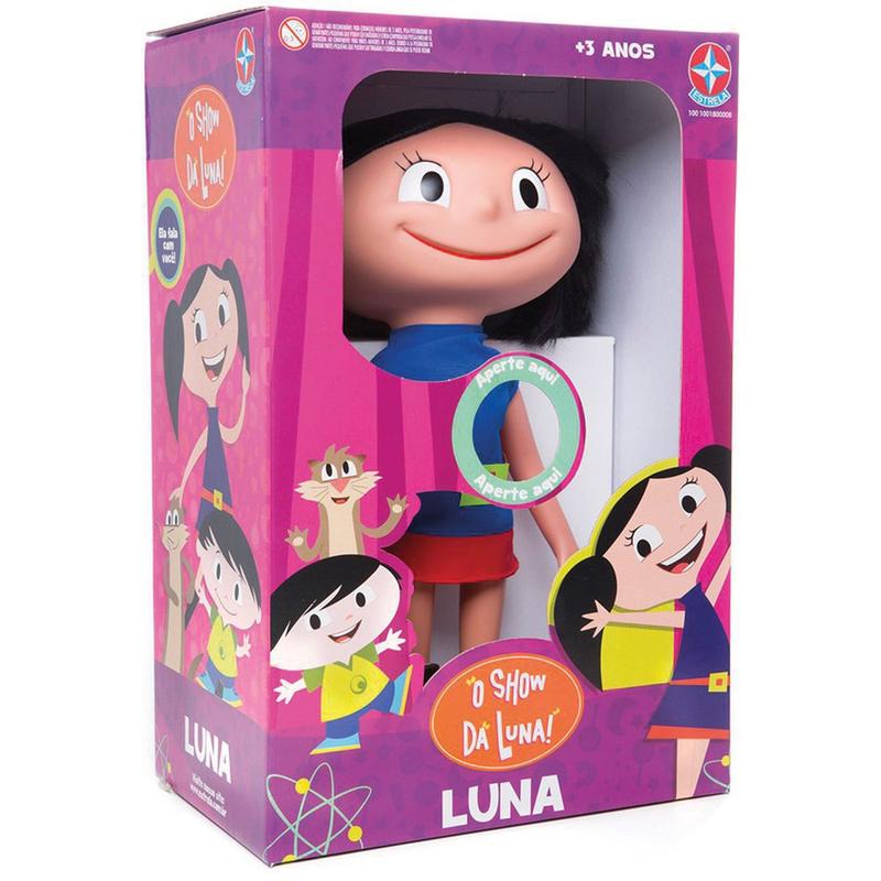 Boneca com Mecanismo SHOW da Luna - Luna 40CM. - Estrela - Bonecas ...