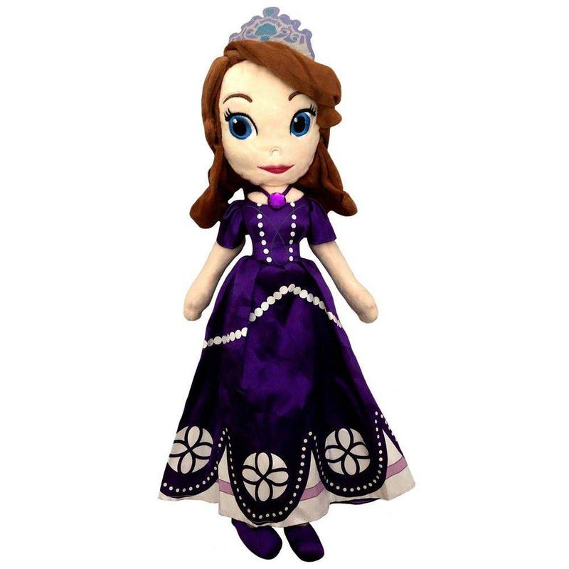 Boneca De Pelúcia Grande Princesa Princesinha Sofia - Disney - Pelúcia ...