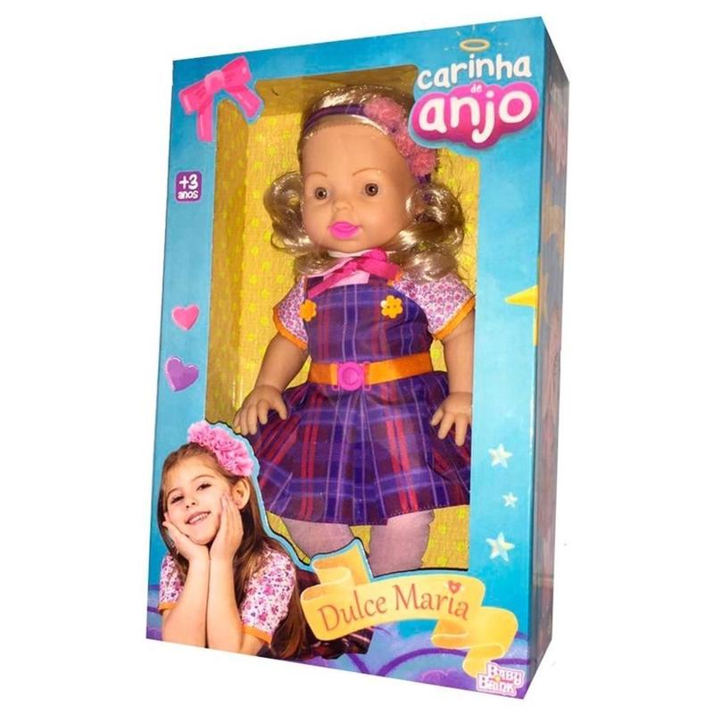Boneca Dulce Maria Carinha De Anjo - Baby Brink - Bonecas - Magazine Luiza