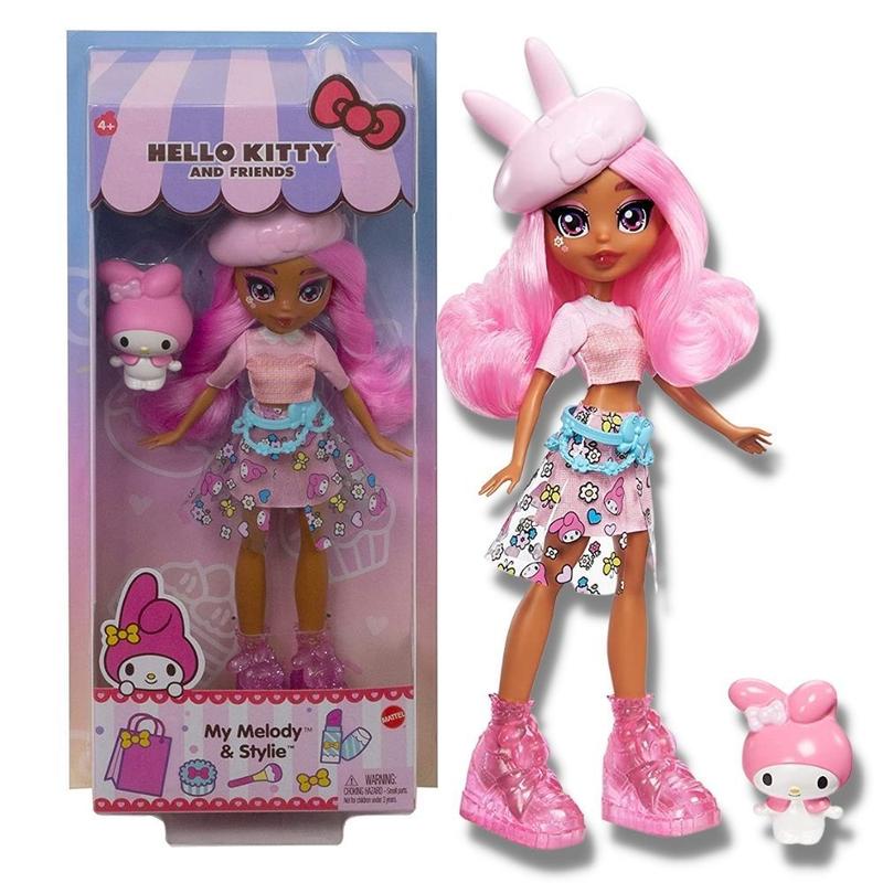 Boneca Hello Kitty 26 cm - Figura My Melody e Stylie Mattel - Bonecas ...