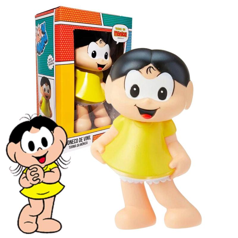 Boneca Magali Turma da Mônica Vinil 18 cm Zippy Toys - Bonecos ...