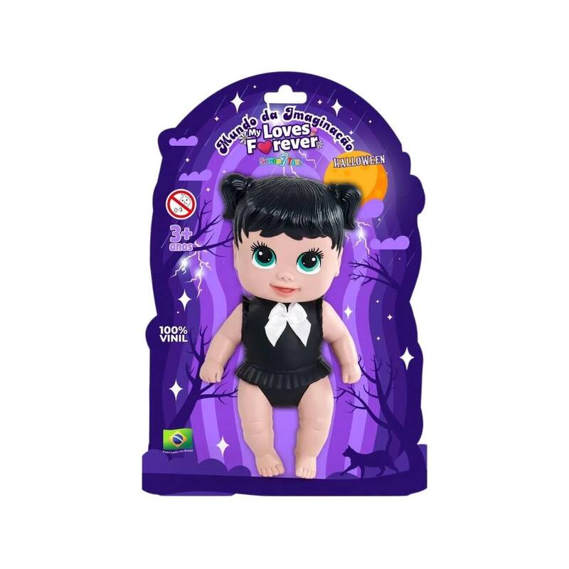 Boneca Menina Baby Bebe Nenenzinha My Loves Forever Halloween Infantil ...