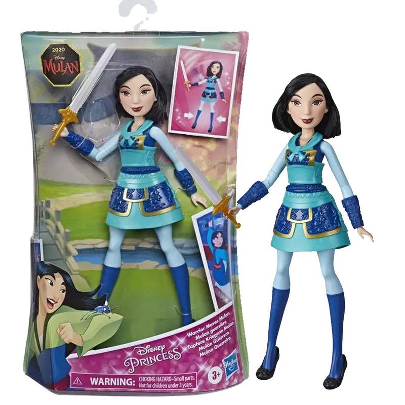 Boneca Mulan Princesas Disney 30cm Mulan Guerreira - Hasbro - Bonecas ...