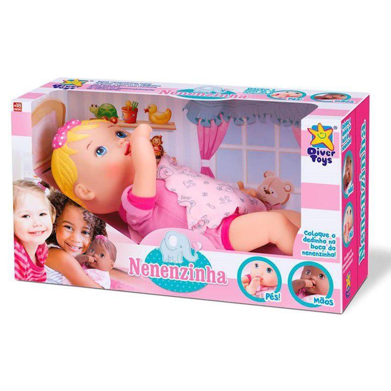 Boneca Nenenzinha Branca 679 Divertoys - Diver toys - Bonecas ...
