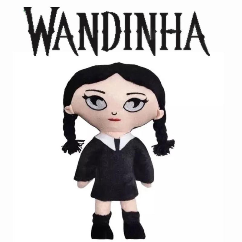 Boneca pelúcia brinquedo vandinha Wandinha Addams - Bonecas - Magazine ...