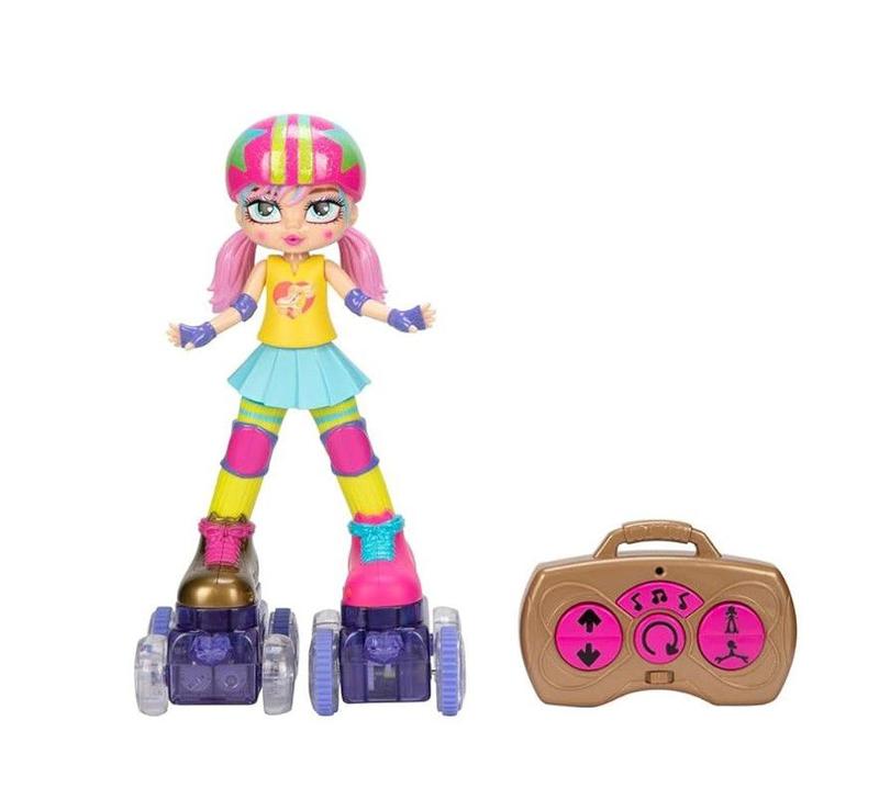 Boneca Rainbow Riley Patinadora Com Controle Remoto - Candide - Bonecas ...