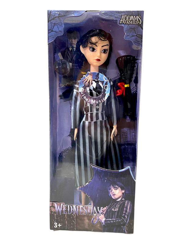 Boneca Wandinha com Led Musical Barbie Meninas - SM - Boneca Barbie ...