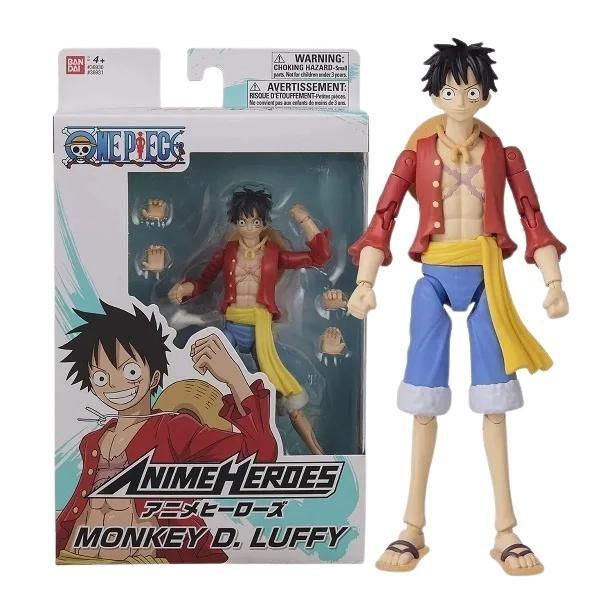 Boneco Articulado One Piece Bandai Monkey D. Luffy F0067-3 - FUN ...
